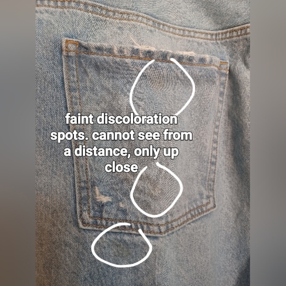 An Old Navy Extra High Rise Sky Hi Straight Blue Jeans - Picture 6 of 13